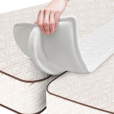 Bed Bridge Twin Size to King Size Bed, Waterproof Bed Split Filler, Twin Size...