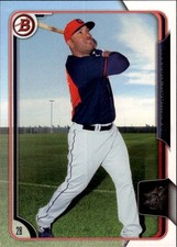 2015 Bowman Draft #179 Nelson Rodriguez Cleveland Indians