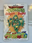 Vintage 1989 Teenage Mutant Ninja Turtles Eraser Dudes (Sealed)