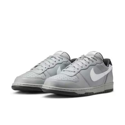 Nike 355152-017 Court Borough Low Grey White Unisex Retro Casual Lifestyle Sneak