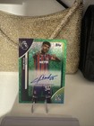 Topps 2026 Chadi Riad Crystal Palace Premier League Green Sparkle Auto /99