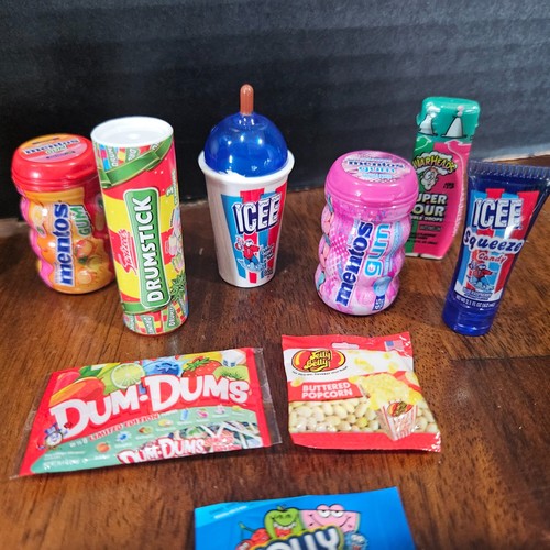 ZURU Mini Brands MIXED GROCERY FOOD LOT Jolly Ranger Dum Dums Mentos Icee & MORE - Picture 2 of 8