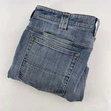 Duluth Trading Co Ballroom Double Flex Jeans Mens 36x30 Standard Fit Light Wash