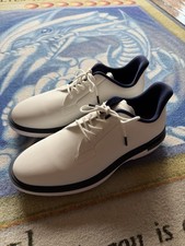 G/Fore G Fore Gallivan2r Tuxedo Stripe Golf Shoes Spikeless Men  s 9.5 TRIED ON 