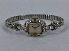 Vintage Bulova Watch Ladies Wristwatch 10K Rolled Gold Plate RUNNING Keeps Time