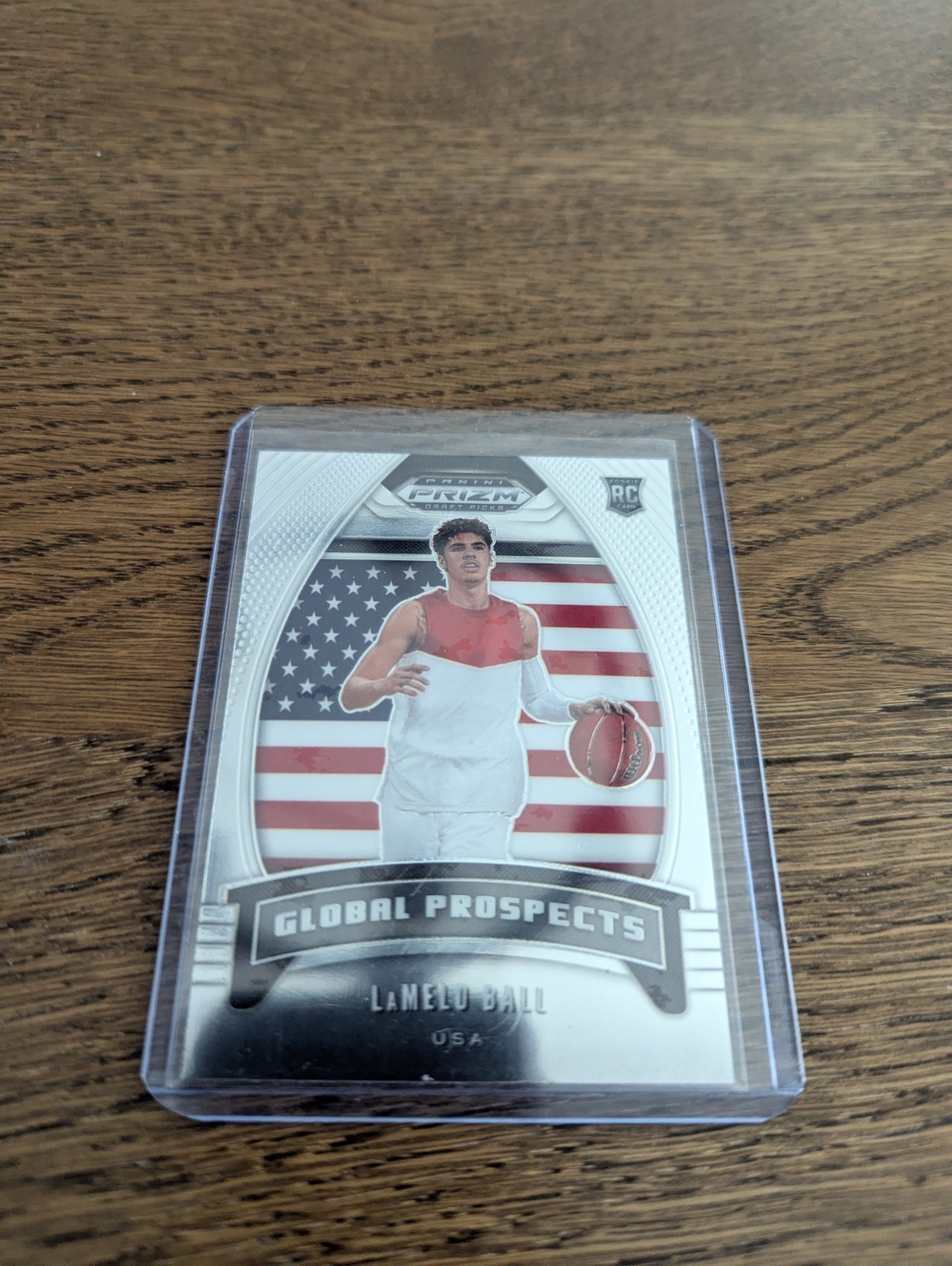2020-21 Panini Prizm Draft Picks - Global Prospects LaMelo Ball #98 (RC)