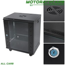 All-carb 1 12u Server Rack Enclosure Maximum Depth 15.5 Wall Mount Network