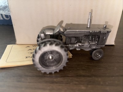 Vtg Case IH 830 Tractor Pewter Spec-Cast Model - As Is