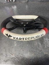 Go Kart Republic KR big kart STEERING WHEEL & ADJUSTABLE BOSS x30 Alonso Rotax