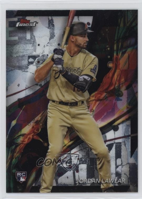 2024 Topps Finest Common Jordan Lawlar #95 Rookie RC hu1