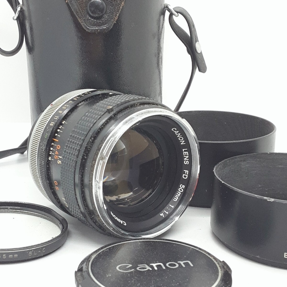 N MINT ] CANON NEW FD 50mm F1.4 Standard MF Lens For FD Mount From