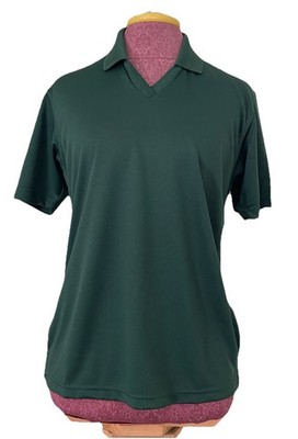 Blue Generation Women s Polo Shirt Green BLU X DRI Moisture Wicking Size M