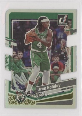 2023-24 Panini Donruss Gold Press Proof Die-Cut 9/25 Jrue Holiday #142 s5j