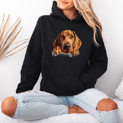 Bloodhound Hundeliebhaber Tier Damen Hoodie Sweatshirt Haustier Pullover Hoodies