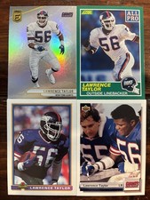 Lawrence Taylor 4 Card LOT! Elite / All Pro - New York Giants