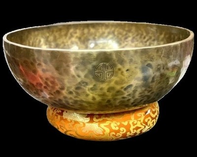 20-Inch Full Moon Singing Bowl   Large Standing Sound Healing Bowl | Handmade