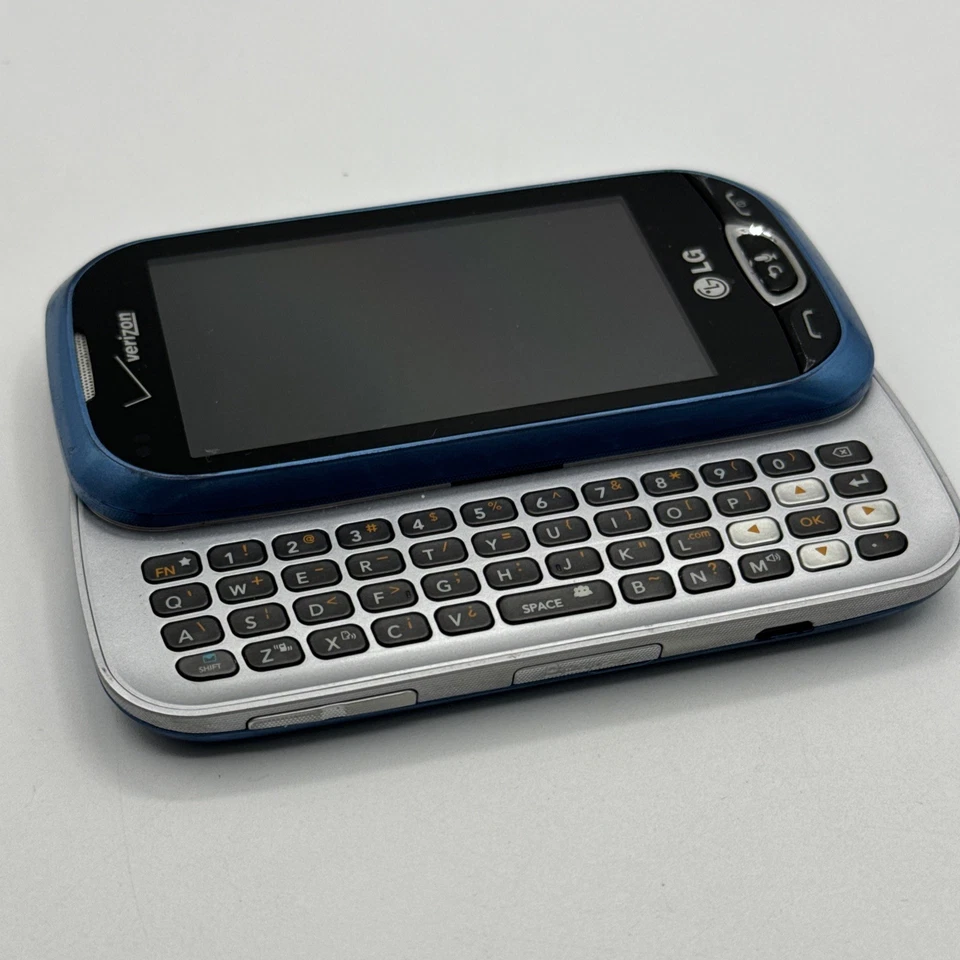 Teléfono celular LG Extravert 2 (LG-VN280) azul Verizon Slide Foto 4 de 4