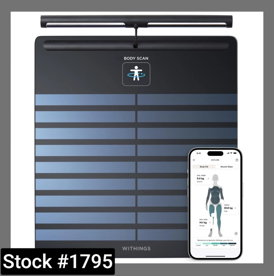 【ジャンク品 US版】WITHINGS BODY SCAN 体脂肪計 25+ Withings Weight Management Scales for sale | Updated Oct 2026