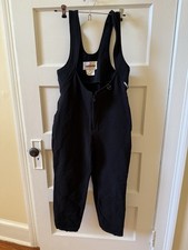 Vintage OBERMEYER ski/snowboarding women pants size 10R black wool-nylon
