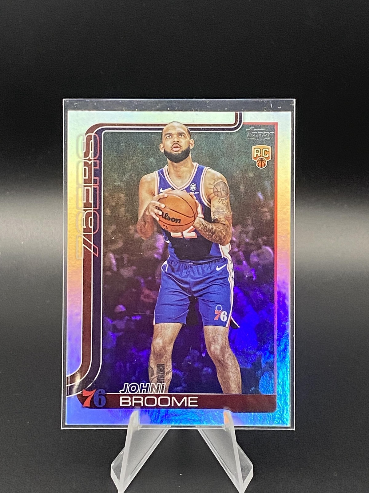 2025-26 Topps #235 Johni Broome holo foil