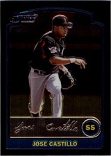 2003 Bowman Chrome Draft #125 Jose Castillo - BB