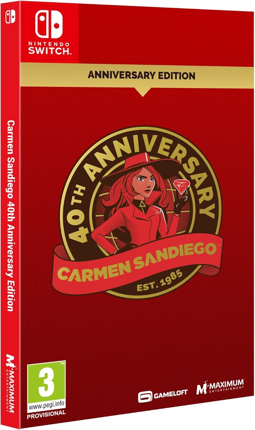 Carmen Sandiego 40th Anniversary Edition Nintendo Switch NEW SEALED Free Postage - Image 4