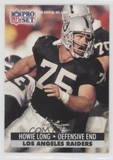 1991 Pro Set Howie Long #191 HOF 1k3