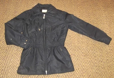 schwarze lange taillierte Jacke Bogner 8/36 TrueVintage 80er TOP - Bild 1 von 4