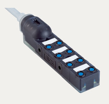 NEUF : SICK Y8A38A2-LXXXUCA050 Boite de jonction passive, cable 5m 3Poles 8port