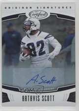 2017 Certified Gridiron Signatures /99 Artavis Scott #GS-AS Auto 2r5