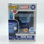 Funko Pop! Iron Man SE Shop Exclusive Pops with Purpose Marvel Comics Blue Vinyl