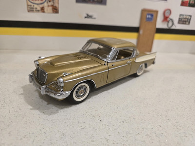 自動車 DANBURY MINT 1957 Studebaker Danbury Mint 1:24 Scale Diecast Car 1957 Studebaker Golden Hawk | eBay