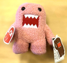 Nuevo con etiquetas Juguete de peluche Domo kun rosa con etiqueta NHK Domokun Sekiguchi Juguete de peluche Japón Nuevo