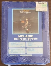 MELANIE 8 Track Tape NEW SEALED - Ballroom Streets - Double Album GRT Dance Pop