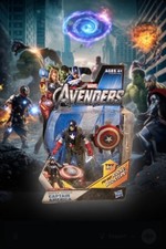 Marvel Avengers CAPTAIN AMERICA Super Shield 2011 Hasbro