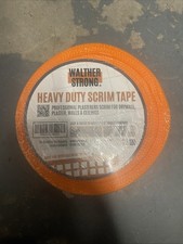 Walther Strong 50mm x 90m Scrim Tape. High Strength Mesh Tape. Self-Adhesive