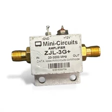 Mini-Circuits ZJL-3G 20-3000 MHz SMA RF Amplifier – 12 V Low Power Gain Block