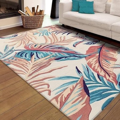 Hand-Tufted  wool carpet for living room bedroom
