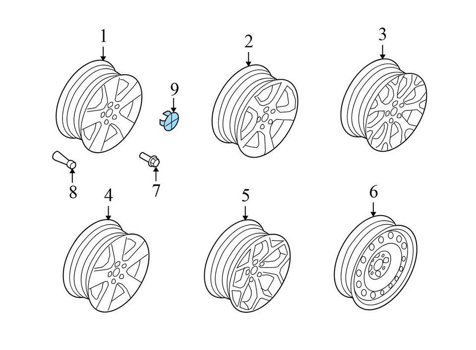 BMW 535D XDRIVE 2014-2016 - tapa central de rueda 6783536 Foto 3 de 4