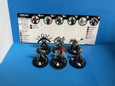 Marvel Heroclix Superior Foes of Spider-Man Fast Forces set w/ 001- 006 cards