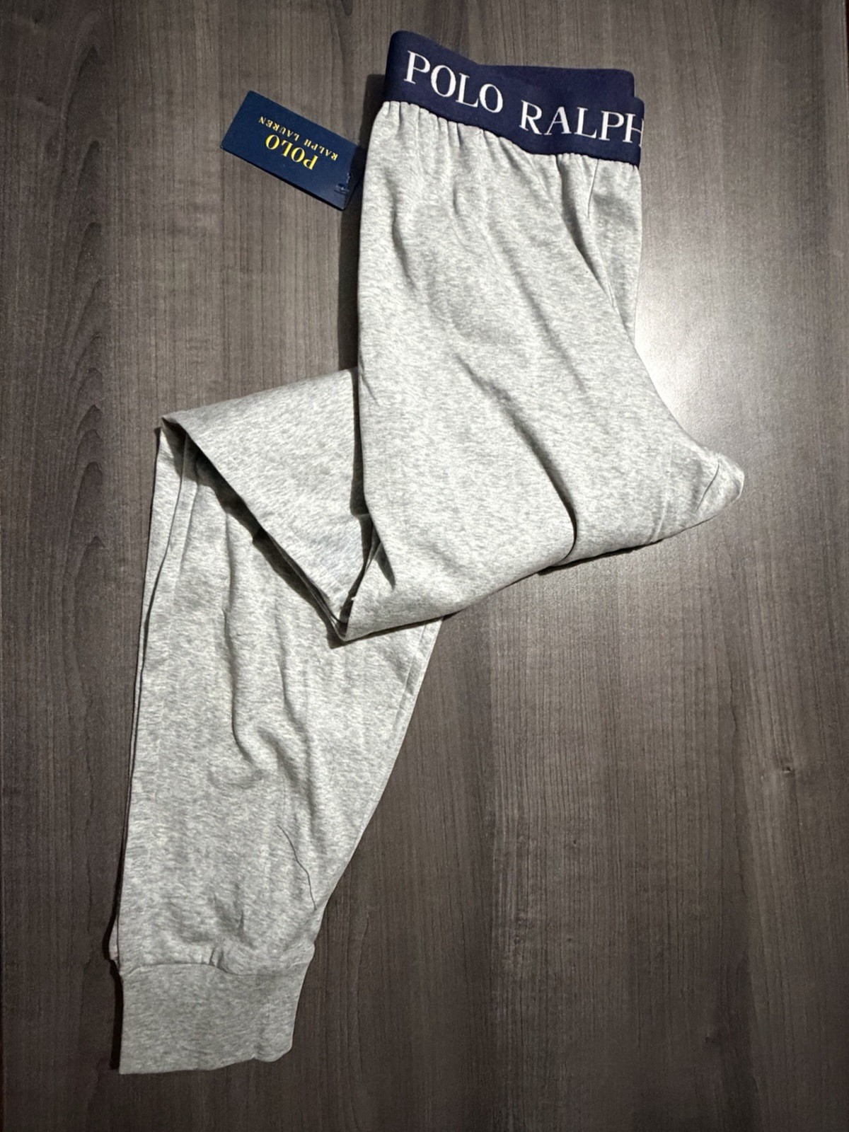 Polo Ralph Lauren Small Pajama Pant With Pockets Gray