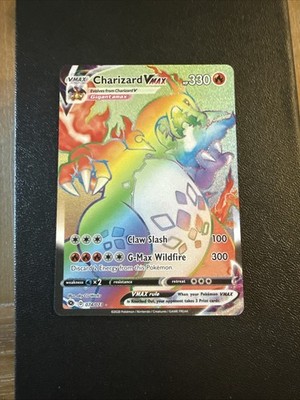 Pokemon Champions Path Collection Charizard Vmax Secret Rainbow 074/073