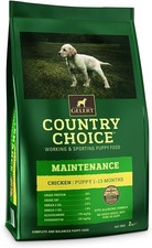 Gelert Country Choice Maintenance Dry Puppy Food with Chicken & Rice - 12kg 3.51 per kilo