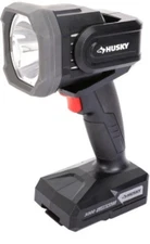 Husky 5000 Lumen Hybrid Power Swivel Rechargeable Spotlight