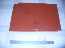 Pair of New EFH 583-136 1500W 220V silicon heating pad strip heaters