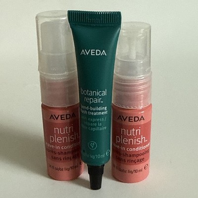 Aveda Nutriplenish Leave-In Conditioner Botanical Repair Treatment Mini Sz