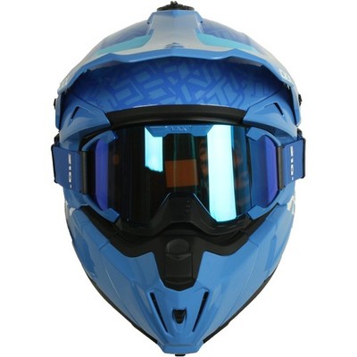 CKX Blue Titan Original Roar Helmet w/210 Goggle 517096 | eBay