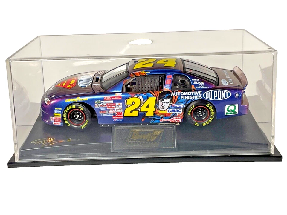 NASCAR Superman Racing, #24 Jeff Gordon, 1:24, 1999 DieCast Monte Carlo Race Car - Image 2 of 4