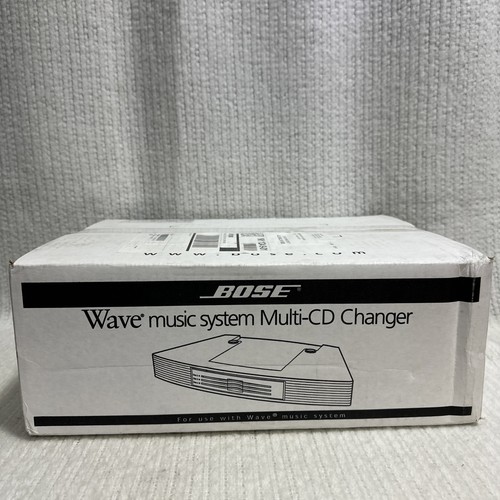 Bose Wave Music System Multi-CD Changer Accessory Platinum WhiteRetail Packaging - Picture 3 of 16
