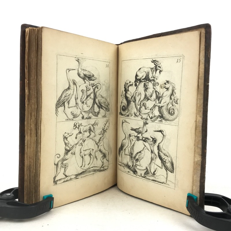 Verrien, Recueil d’emblèmes, devises, médailles — 1696, 238 gravures.
